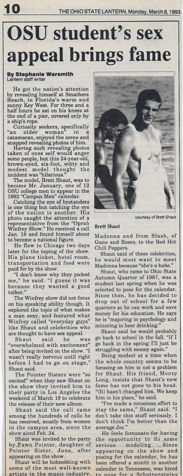 OSU student gets famous from sex appeal