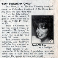 Sexy College Student Appears on Oprah