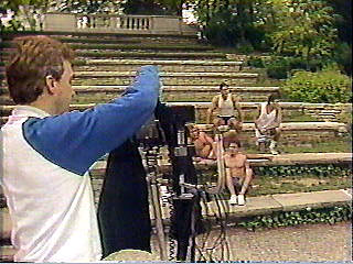 Male Calendar Photo Shoot At Ohio State's Mirror Lake